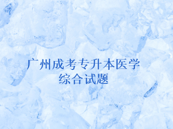 廣州成考專升本醫(yī)學(xué)綜合